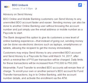 How to Send Money to Anyone with BDO Online Banking (No Enrollment.